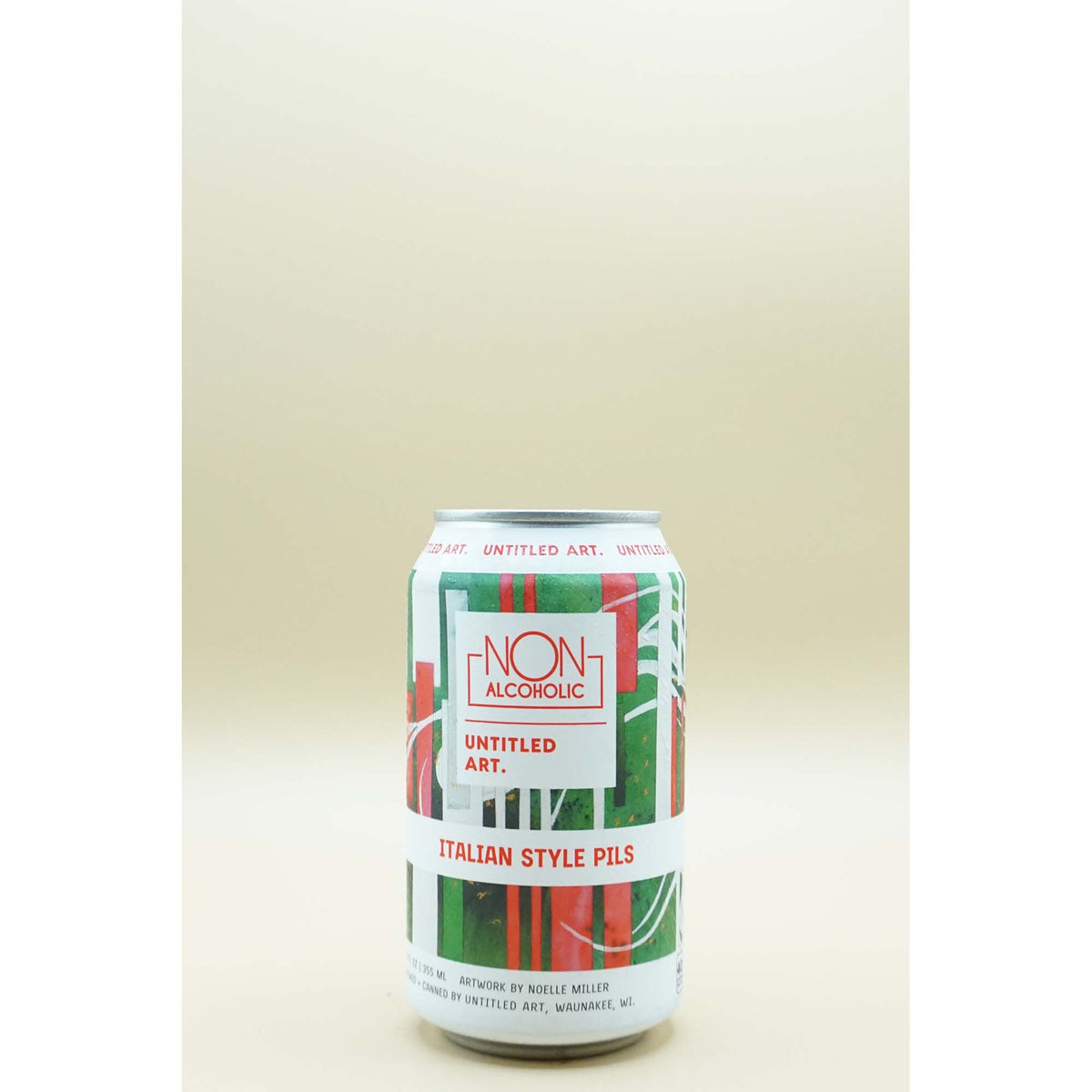 Untitled Art NonAlcoholic Italian Pilsner 12oz Can The Raleigh
